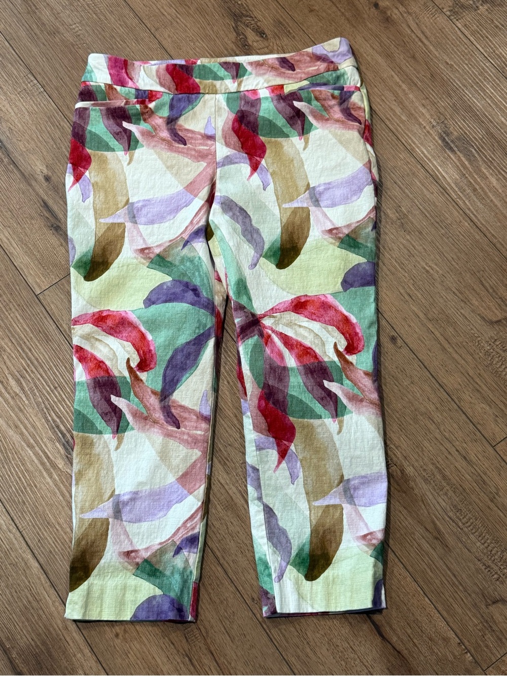 Chico's Brigitte™ Slub Slim Cropped Pants